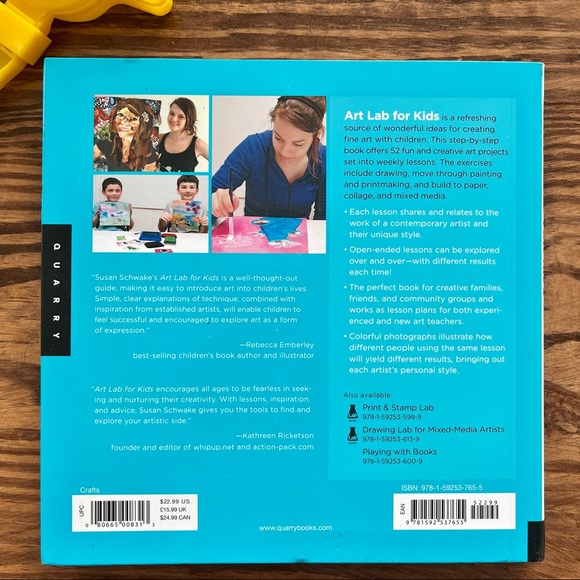 Art Lab for Kids: 52 Creative Adventures in… • Quarry Art Lab Series Book - Picture 5 of 6